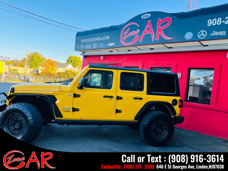 2018 Jeep Wrangler Unlimited Sport S 4x4, available for sale in Linden, New Jersey | Car Zone. Linden, New Jersey 2018 Jeep Wrangler Unlimited Sport S 4x4, available for sale in Linden, New Jersey | Car Zone. Linden, New Jersey