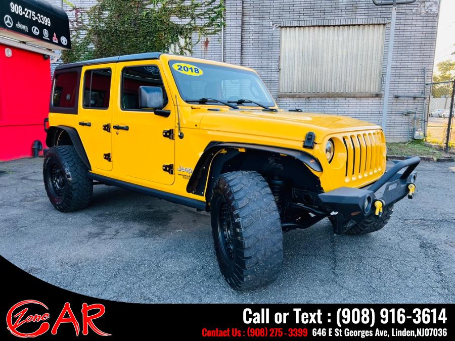 2018 Jeep Wrangler Unlimited Sport S 4x4, available for sale in Linden, New Jersey | Car Zone. Linden, New Jersey 2018 Jeep Wrangler Unlimited Sport S 4x4, available for sale in Linden, New Jersey | Car Zone. Linden, New Jersey