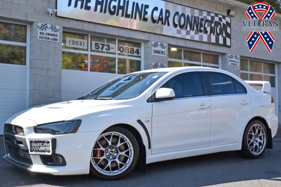 Used Mitsubishi Lancer 4dr Sdn Man Evolution MR 2008 | Highline Car Connection. Waterbury, Connecticut Used Mitsubishi Lancer 4dr Sdn Man Evolution MR 2008 | Highline Car Connection. Waterbury, Connecticut