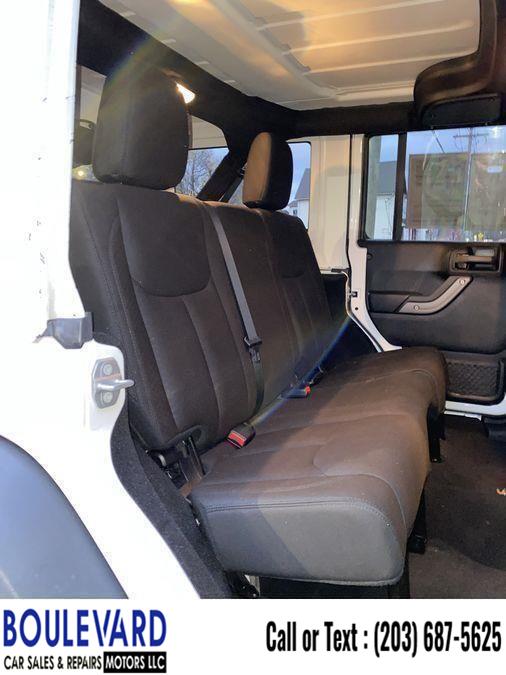 Used Jeep Wrangler Unlimited Sport S Sport Utility 4D 2016 | Boulevard Motors LLC. New Haven, Connecticut Used Jeep Wrangler Unlimited Sport S Sport Utility 4D 2016 | Boulevard Motors LLC. New Haven, Connecticut