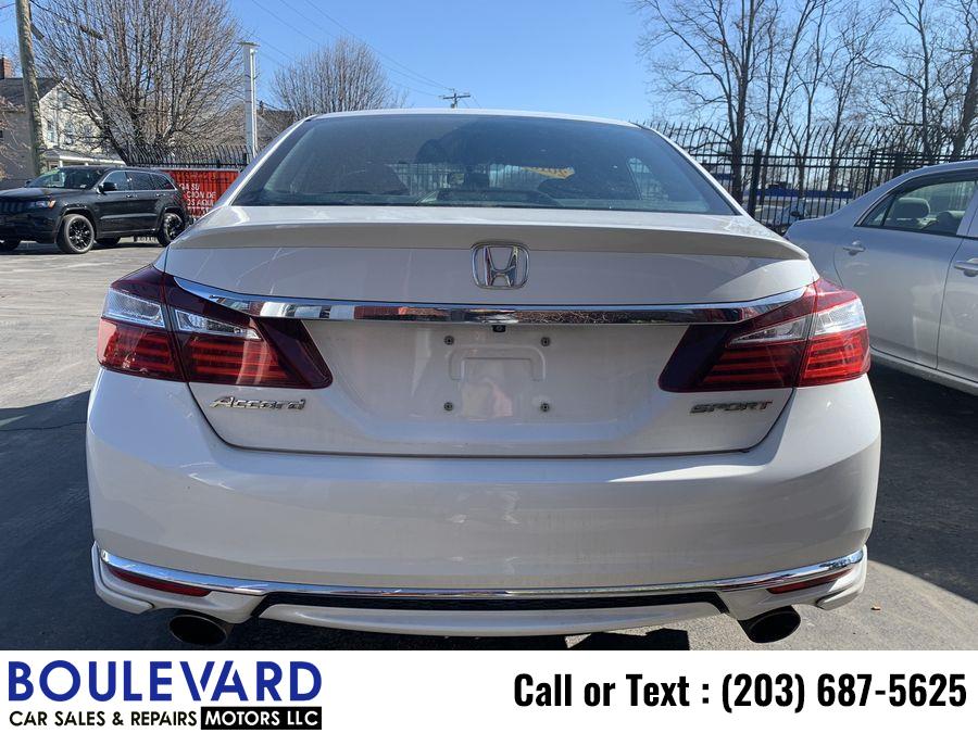 2016 Honda Accord Sport Sedan 4D, available for sale in New Haven, Connecticut | Boulevard Motors LLC. New Haven, Connecticut 2016 Honda Accord Sport Sedan 4D, available for sale in New Haven, Connecticut | Boulevard Motors LLC. New Haven, Connecticut