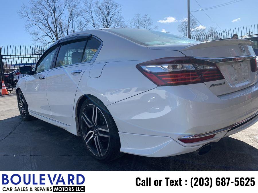 2016 Honda Accord Sport Sedan 4D, available for sale in New Haven, Connecticut | Boulevard Motors LLC. New Haven, Connecticut 2016 Honda Accord Sport Sedan 4D, available for sale in New Haven, Connecticut | Boulevard Motors LLC. New Haven, Connecticut