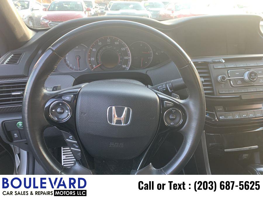 2016 Honda Accord Sport Sedan 4D, available for sale in New Haven, Connecticut | Boulevard Motors LLC. New Haven, Connecticut 2016 Honda Accord Sport Sedan 4D, available for sale in New Haven, Connecticut | Boulevard Motors LLC. New Haven, Connecticut