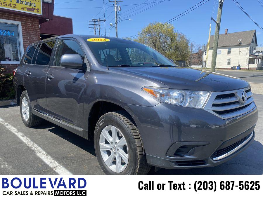 2012 Toyota Highlander Sport Utility 4D, available for sale in New Haven, Connecticut | Boulevard Motors LLC. New Haven, Connecticut