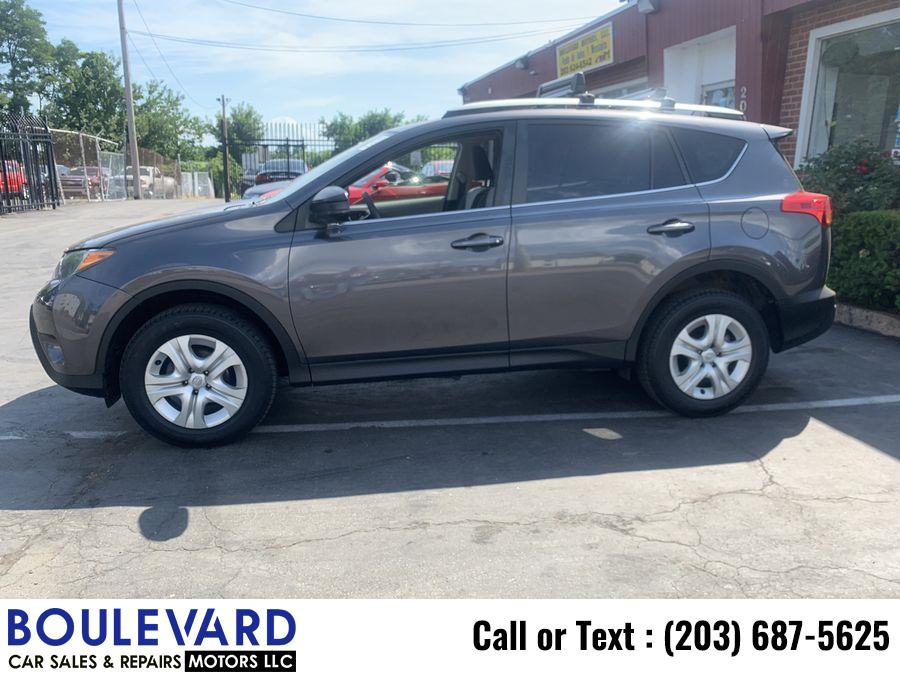 2013 Toyota Rav4 LE Sport Utility 4D, available for sale in New Haven, Connecticut | Boulevard Motors LLC. New Haven, Connecticut 2013 Toyota Rav4 LE Sport Utility 4D, available for sale in New Haven, Connecticut | Boulevard Motors LLC. New Haven, Connecticut
