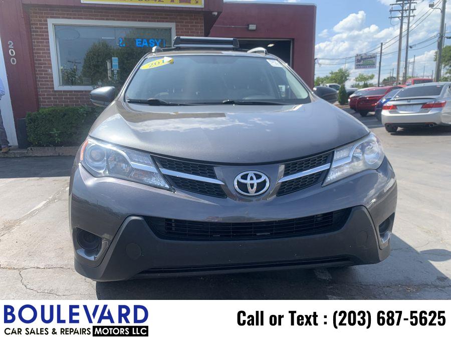 2013 Toyota Rav4 LE Sport Utility 4D, available for sale in New Haven, Connecticut | Boulevard Motors LLC. New Haven, Connecticut 2013 Toyota Rav4 LE Sport Utility 4D, available for sale in New Haven, Connecticut | Boulevard Motors LLC. New Haven, Connecticut