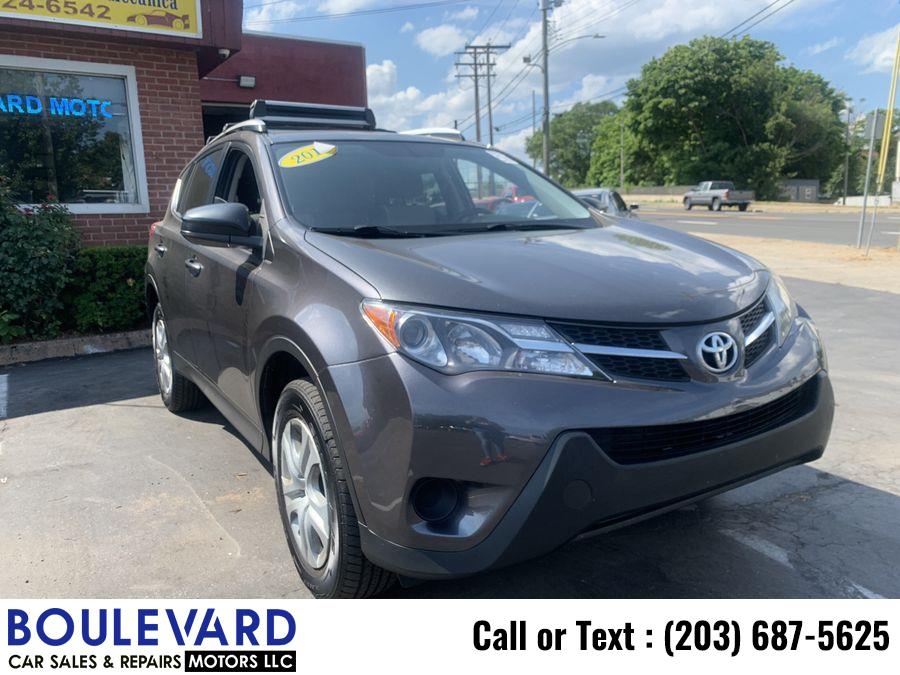 2013 Toyota Rav4 LE Sport Utility 4D, available for sale in New Haven, Connecticut | Boulevard Motors LLC. New Haven, Connecticut