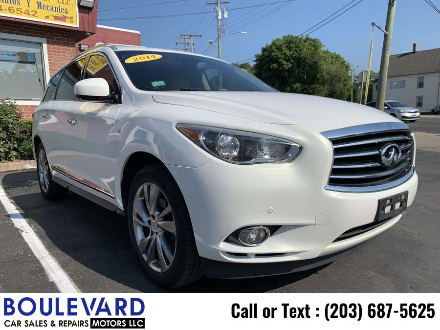 2014 Infiniti Qx60 3.5 Sport Utility 4D, available for sale in New Haven, Connecticut | Boulevard Motors LLC. New Haven, Connecticut