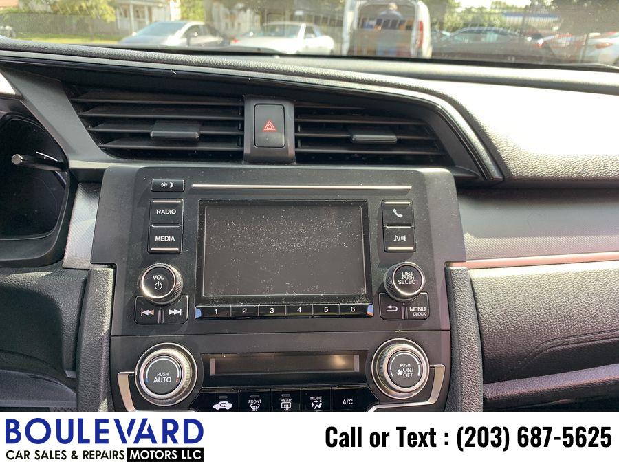 2016 Honda Civic LX Sedan 4D, available for sale in New Haven, Connecticut | Boulevard Motors LLC. New Haven, Connecticut 2016 Honda Civic LX Sedan 4D, available for sale in New Haven, Connecticut | Boulevard Motors LLC. New Haven, Connecticut