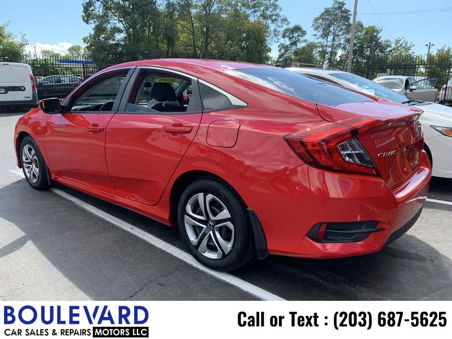 2016 Honda Civic LX Sedan 4D, available for sale in New Haven, Connecticut | Boulevard Motors LLC. New Haven, Connecticut 2016 Honda Civic LX Sedan 4D, available for sale in New Haven, Connecticut | Boulevard Motors LLC. New Haven, Connecticut