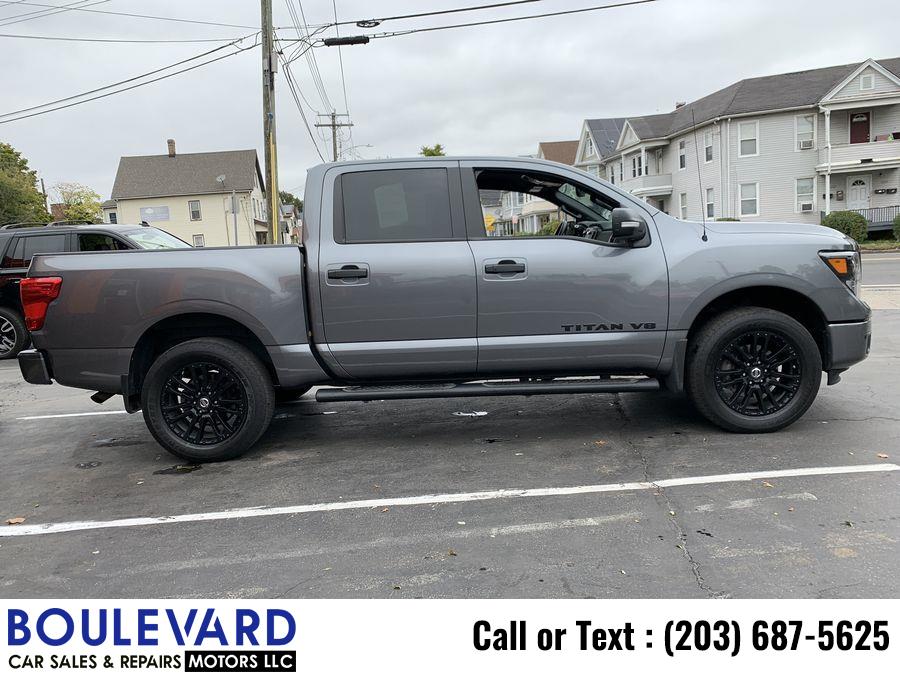 2018 Nissan Titan Crew Cab SL Pickup 4D 5 1/2 ft, available for sale in New Haven, Connecticut | Boulevard Motors LLC. New Haven, Connecticut 2018 Nissan Titan Crew Cab SL Pickup 4D 5 1/2 ft, available for sale in New Haven, Connecticut | Boulevard Motors LLC. New Haven, Connecticut