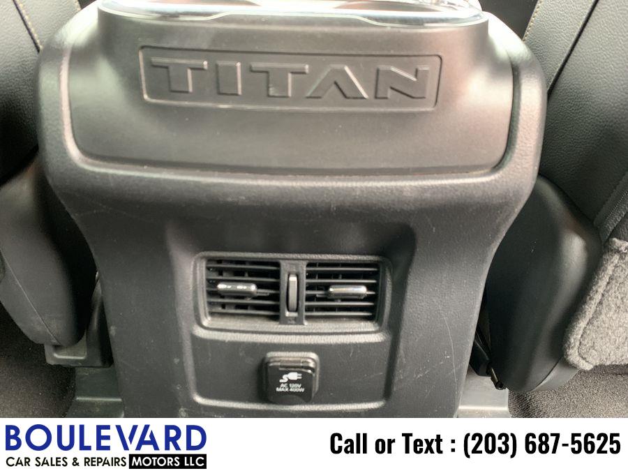 2018 Nissan Titan Crew Cab SL Pickup 4D 5 1/2 ft, available for sale in New Haven, Connecticut | Boulevard Motors LLC. New Haven, Connecticut 2018 Nissan Titan Crew Cab SL Pickup 4D 5 1/2 ft, available for sale in New Haven, Connecticut | Boulevard Motors LLC. New Haven, Connecticut
