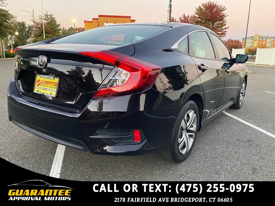 Used Honda Civic LX 4dr Sedan CVT 2018 | Guarantee Approval Motors. Bridgeport, Connecticut Used Honda Civic LX 4dr Sedan CVT 2018 | Guarantee Approval Motors. Bridgeport, Connecticut