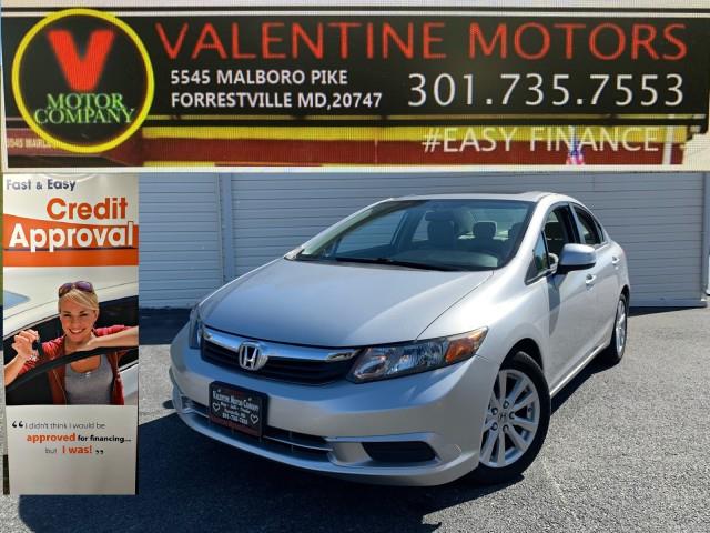 2012 Honda Civic Sdn EX, available for sale in Forestville, Maryland | Valentine Motor Company. Forestville, Maryland