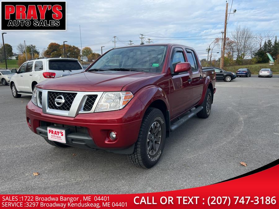 Used Nissan Frontier Crew Cab 4x4 SV Auto 2019 | Pray's Auto Sales . Bangor , Maine