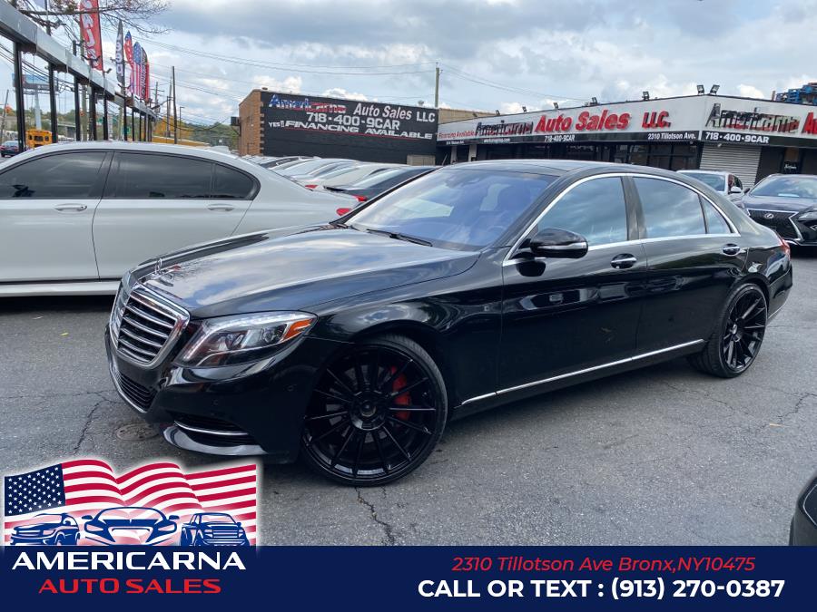 Used Mercedes-Benz S-Class S 550 4MATIC Sedan 2017 | Americarna Auto Sales LLC. Bronx, New York Used Mercedes-Benz S-Class S 550 4MATIC Sedan 2017 | Americarna Auto Sales LLC. Bronx, New York