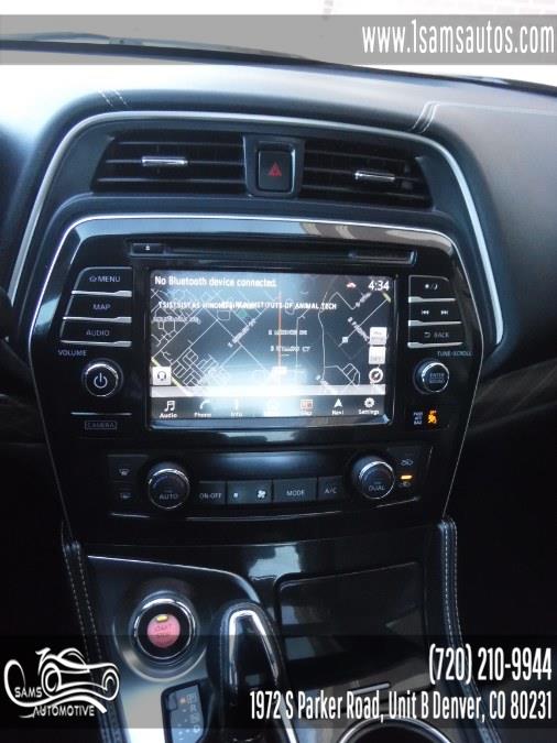 2016 Nissan Maxima 4dr Sdn 3.5 Platinum, available for sale in Denver, Colorado | Sam's Automotive. Denver, Colorado 2016 Nissan Maxima 4dr Sdn 3.5 Platinum, available for sale in Denver, Colorado | Sam's Automotive. Denver, Colorado