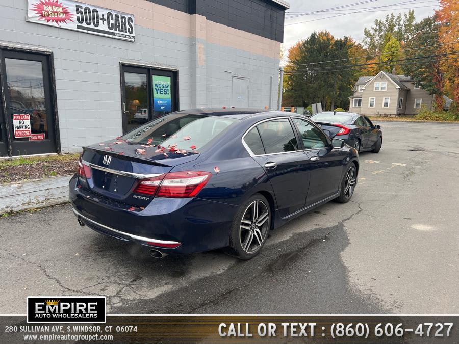 2017 Honda Accord Sedan Sport CVT w/Honda Sensing, available for sale in S.Windsor, Connecticut | Empire Auto Wholesalers. S.Windsor, Connecticut 2017 Honda Accord Sedan Sport CVT w/Honda Sensing, available for sale in S.Windsor, Connecticut | Empire Auto Wholesalers. S.Windsor, Connecticut