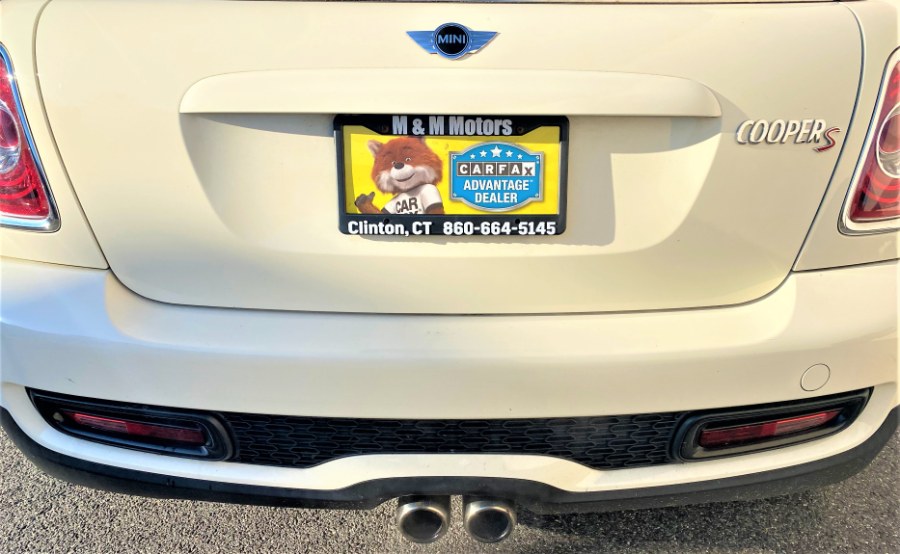 Used MINI Cooper Hardtop 2dr Cpe S 2011 | M&M Motors International. Clinton, Connecticut Used MINI Cooper Hardtop 2dr Cpe S 2011 | M&M Motors International. Clinton, Connecticut