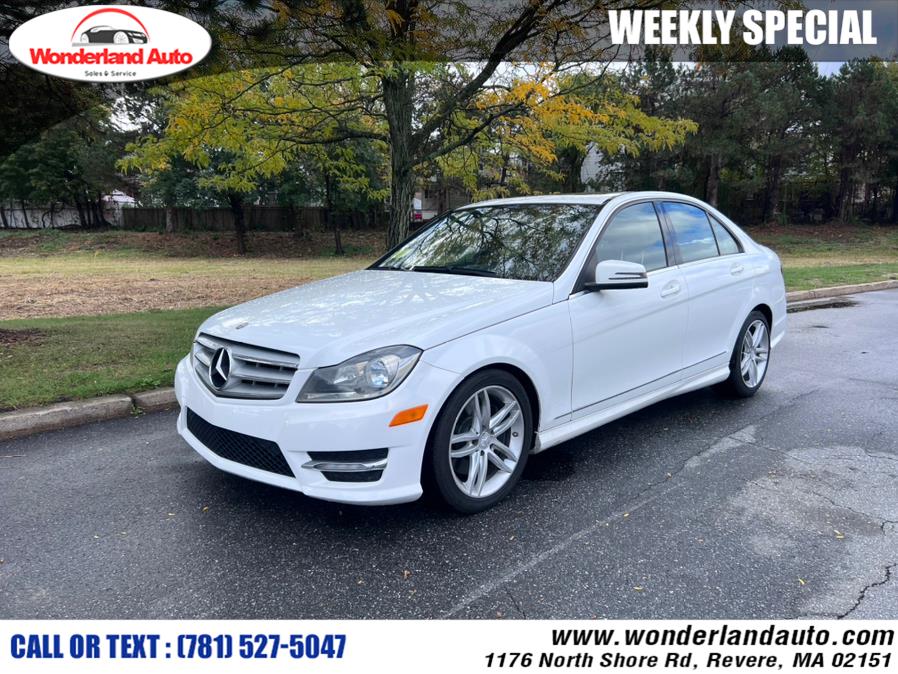 2013 Mercedes-Benz C-Class 4dr Sdn C300 Sport 4MATIC, available for sale in Revere, Massachusetts | Wonderland Auto. Revere, Massachusetts