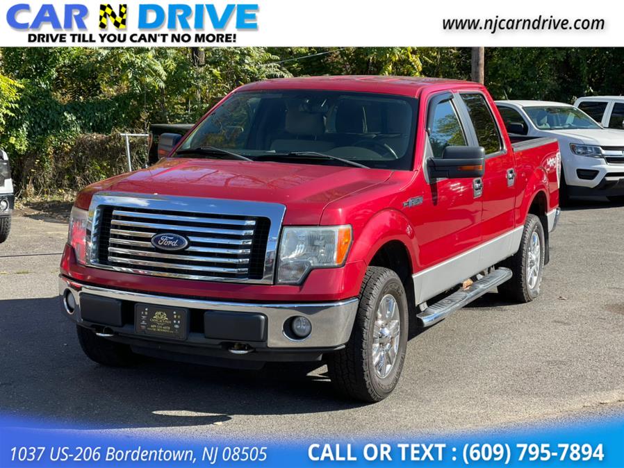 2010 Ford F-150 XLT SuperCrew 5.5-ft. Bed 4WD, available for sale in Burlington, New Jersey | Car N Drive. Burlington, New Jersey