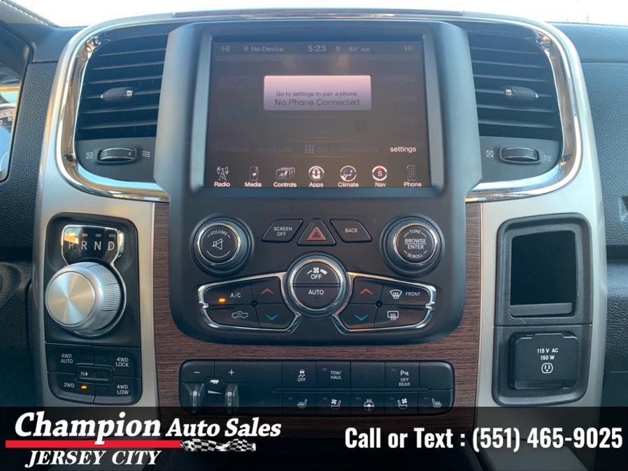 2016 Ram 1500 4WD Crew Cab 140.5" Laramie, available for sale in Jersey City, New Jersey | Champion Auto Sales. Jersey City, New Jersey 2016 Ram 1500 4WD Crew Cab 140.5" Laramie, available for sale in Jersey City, New Jersey | Champion Auto Sales. Jersey City, New Jersey
