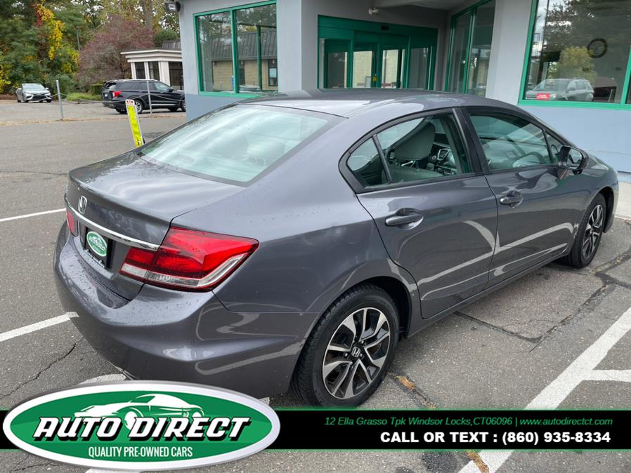2014 Honda Civic Sedan 4dr CVT EX, available for sale in Windsor Locks, Connecticut | Auto Direct LLC. Windsor Locks, Connecticut 2014 Honda Civic Sedan 4dr CVT EX, available for sale in Windsor Locks, Connecticut | Auto Direct LLC. Windsor Locks, Connecticut