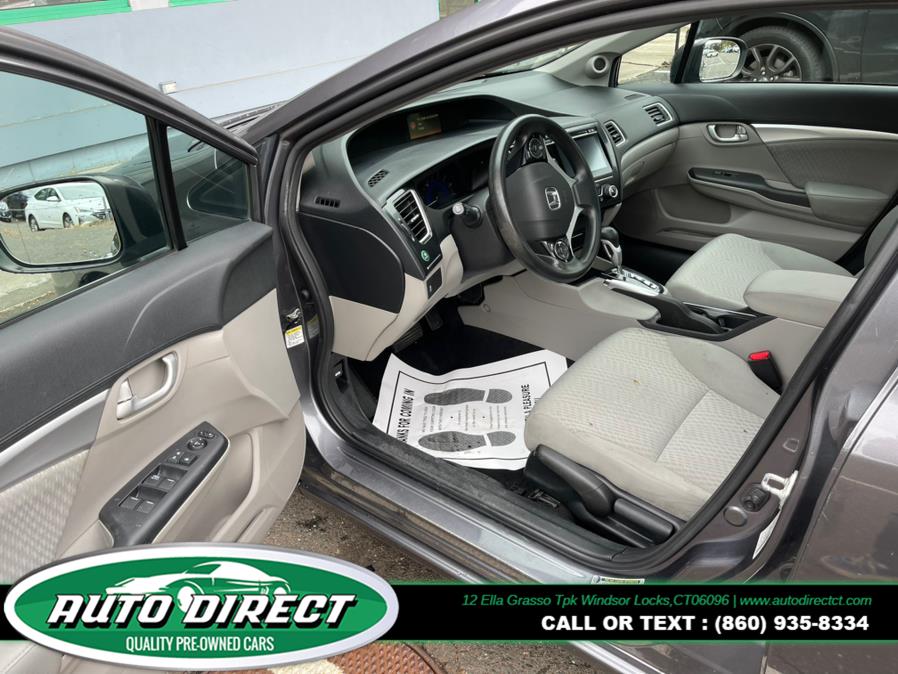 2014 Honda Civic Sedan 4dr CVT EX, available for sale in Windsor Locks, Connecticut | Auto Direct LLC. Windsor Locks, Connecticut 2014 Honda Civic Sedan 4dr CVT EX, available for sale in Windsor Locks, Connecticut | Auto Direct LLC. Windsor Locks, Connecticut