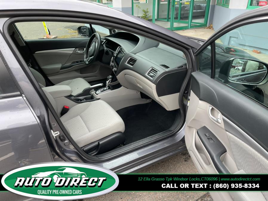 2014 Honda Civic Sedan 4dr CVT EX, available for sale in Windsor Locks, Connecticut | Auto Direct LLC. Windsor Locks, Connecticut 2014 Honda Civic Sedan 4dr CVT EX, available for sale in Windsor Locks, Connecticut | Auto Direct LLC. Windsor Locks, Connecticut