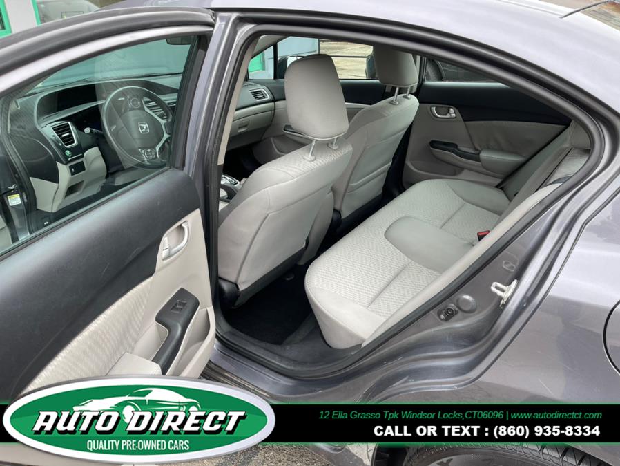 2014 Honda Civic Sedan 4dr CVT EX, available for sale in Windsor Locks, Connecticut | Auto Direct LLC. Windsor Locks, Connecticut 2014 Honda Civic Sedan 4dr CVT EX, available for sale in Windsor Locks, Connecticut | Auto Direct LLC. Windsor Locks, Connecticut