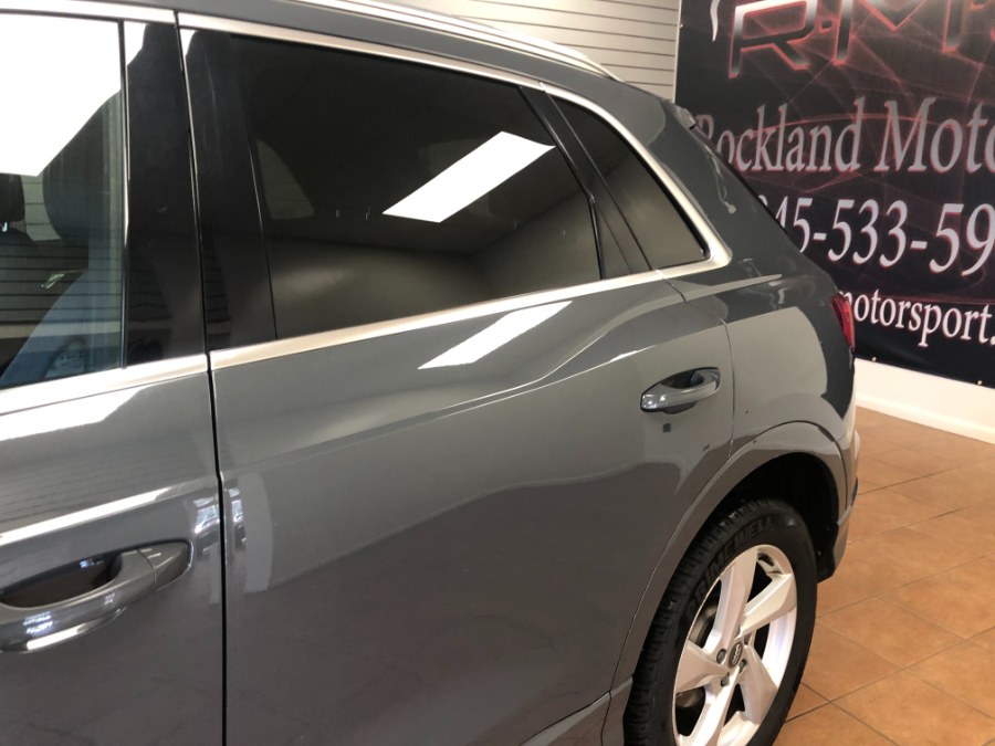 2020 Audi Q3 Premium 45 TFSI quattro, available for sale in Suffern, New York | Rockland Motor Sport. Suffern, New York 2020 Audi Q3 Premium 45 TFSI quattro, available for sale in Suffern, New York | Rockland Motor Sport. Suffern, New York
