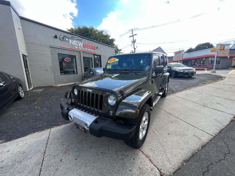 2015 Jeep Wrangler Unlimited 4WD 4dr Altitude, available for sale in Peabody, Massachusetts | New Star Motors. Peabody, Massachusetts