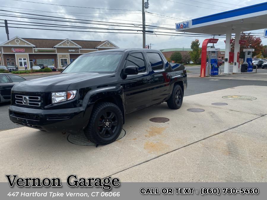 Used Honda Ridgeline 4WD Crew Cab RTL w/Leather & Navi 2007 | Vernon Garage LLC. Vernon, Connecticut