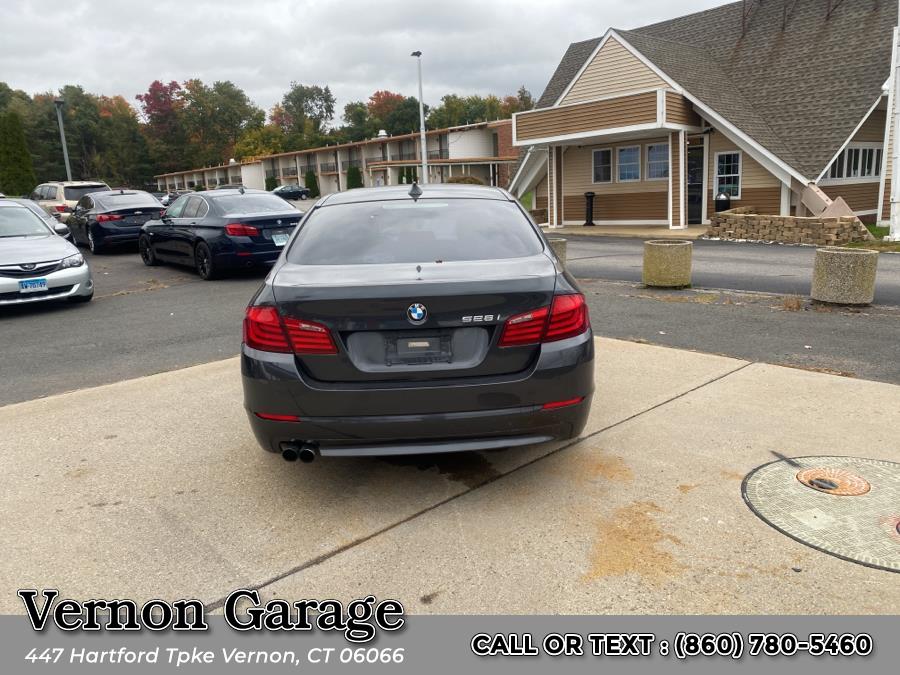 Used BMW 5 Series 4dr Sdn 528i RWD 2012 | Vernon Garage LLC. Vernon, Connecticut