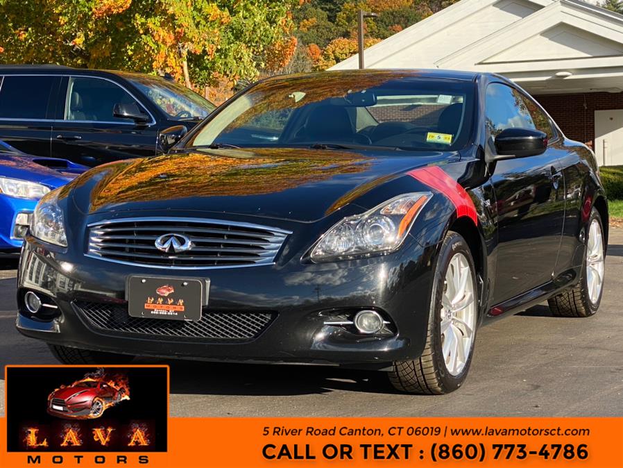 Used Infiniti G37 Coupe 2dr x AWD 2013 | Lava Motors. Canton, Connecticut