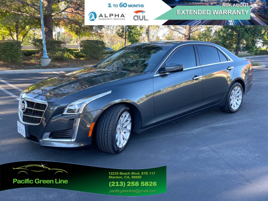 2014 Cadillac CTS Sedan 4dr Sdn 2.0L Turbo Luxury RWD, available for sale in Lake Forest, California | Pacific Green Line. Lake Forest, California