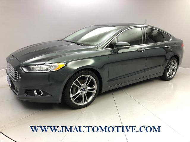 2015 Ford Fusion 4dr Sdn Titanium AWD, available for sale in Naugatuck, Connecticut | J&M Automotive Sls&Svc LLC. Naugatuck, Connecticut