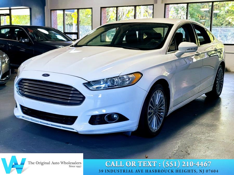 2014 Ford Fusion 4dr Sdn Titanium FWD, available for sale in Lodi, New Jersey | AW Auto & Truck Wholesalers, Inc. Lodi, New Jersey 2014 Ford Fusion 4dr Sdn Titanium FWD, available for sale in Lodi, New Jersey | AW Auto & Truck Wholesalers, Inc. Lodi, New Jersey