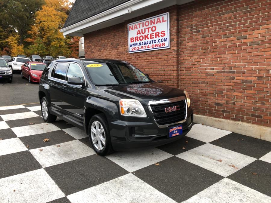 2017 GMC Terrain AWD 4dr SLE, available for sale in Waterbury, Connecticut | National Auto Brokers, Inc.. Waterbury, Connecticut