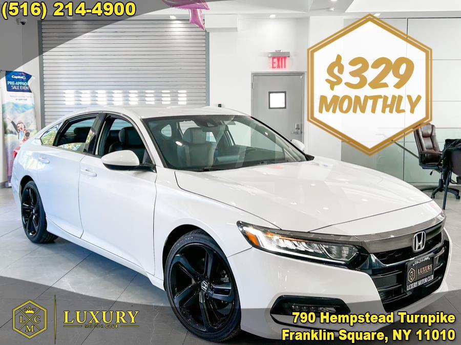 2020 Honda Accord Sedan Sport 1.5T CVT, available for sale in Franklin Square, New York | Luxury Motor Club. Franklin Square, New York