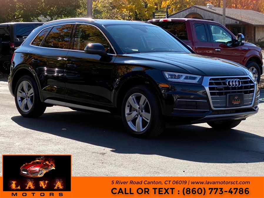 2018 Audi Q5 2.0 TFSI Tech Premium Plus, available for sale in Canton, Connecticut | Lava Motors. Canton, Connecticut 2018 Audi Q5 2.0 TFSI Tech Premium Plus, available for sale in Canton, Connecticut | Lava Motors. Canton, Connecticut
