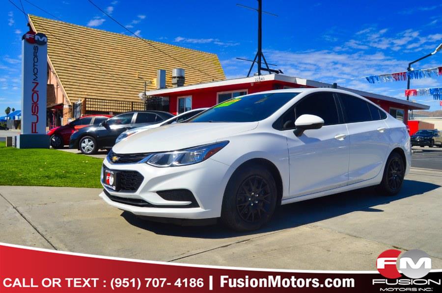 2017 Chevrolet Cruze 4dr Sdn 1.4L LS w/1SB, available for sale in Moreno Valley, California | Fusion Motors Inc. Moreno Valley, California