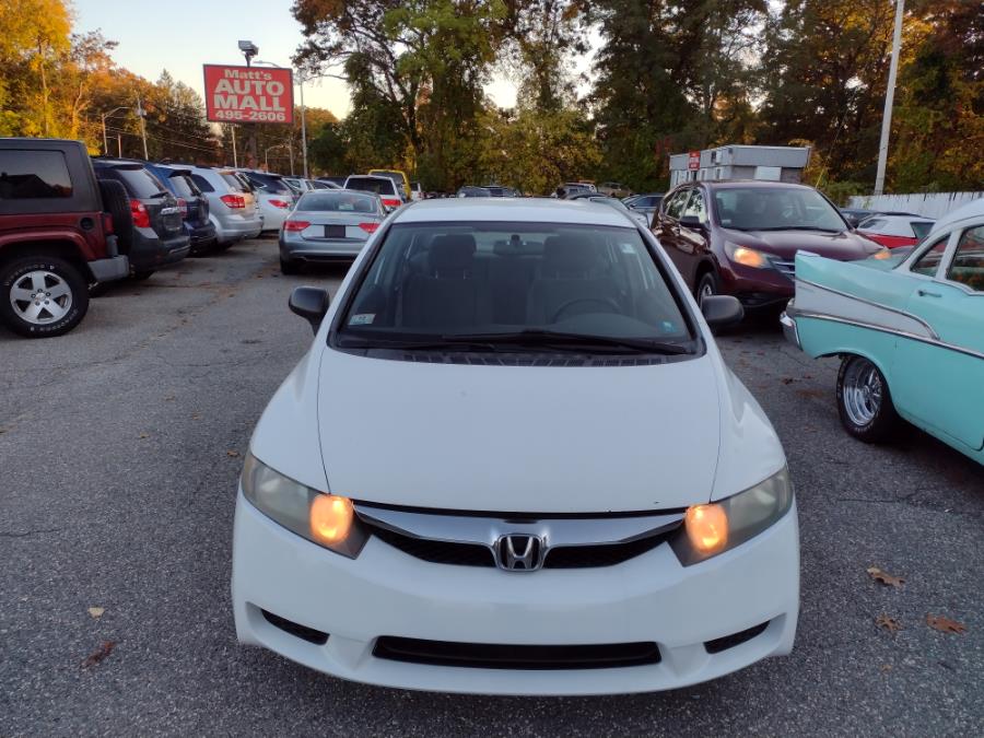 2010 Honda Civic Sdn 4dr Auto DX-VP, available for sale in Chicopee, Massachusetts | Matts Auto Mall LLC. Chicopee, Massachusetts 2010 Honda Civic Sdn 4dr Auto DX-VP, available for sale in Chicopee, Massachusetts | Matts Auto Mall LLC. Chicopee, Massachusetts
