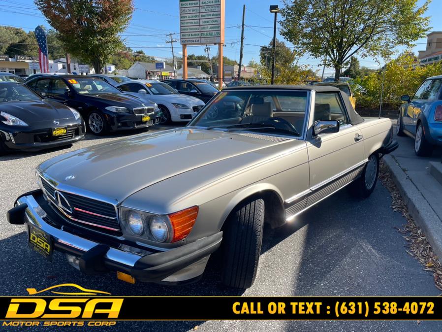 1989 Mercedes-Benz 560 Series 2dr Coupe 560SL Roadster, available for sale in Commack, New York | DSA Motor Sports Corp. Commack, New York 1989 Mercedes-Benz 560 Series 2dr Coupe 560SL Roadster, available for sale in Commack, New York | DSA Motor Sports Corp. Commack, New York
