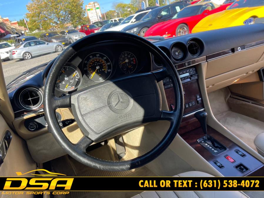 1989 Mercedes-Benz 560 Series 2dr Coupe 560SL Roadster, available for sale in Commack, New York | DSA Motor Sports Corp. Commack, New York 1989 Mercedes-Benz 560 Series 2dr Coupe 560SL Roadster, available for sale in Commack, New York | DSA Motor Sports Corp. Commack, New York