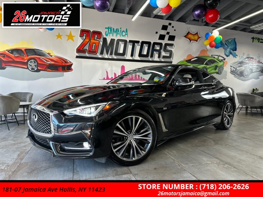 2018 INFINITI Q60 LUXE 3.0t LUXE AWD, available for sale in Hollis, NY