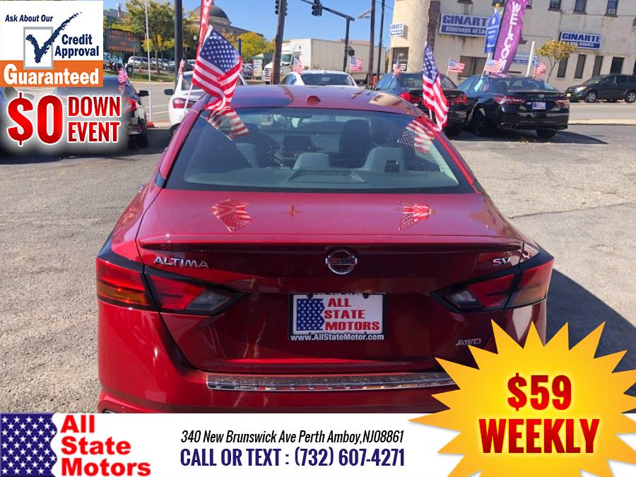 Used Nissan Altima 2.5 SV AWD Sedan 2019 | All State Motor Inc. Perth Amboy, New Jersey Used Nissan Altima 2.5 SV AWD Sedan 2019 | All State Motor Inc. Perth Amboy, New Jersey