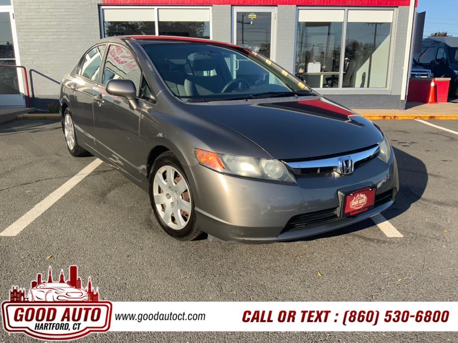 2008 Honda Civic Sdn 4dr Man LX, available for sale in Hartford, Connecticut | Good Auto LLC. Hartford, Connecticut 2008 Honda Civic Sdn 4dr Man LX, available for sale in Hartford, Connecticut | Good Auto LLC. Hartford, Connecticut