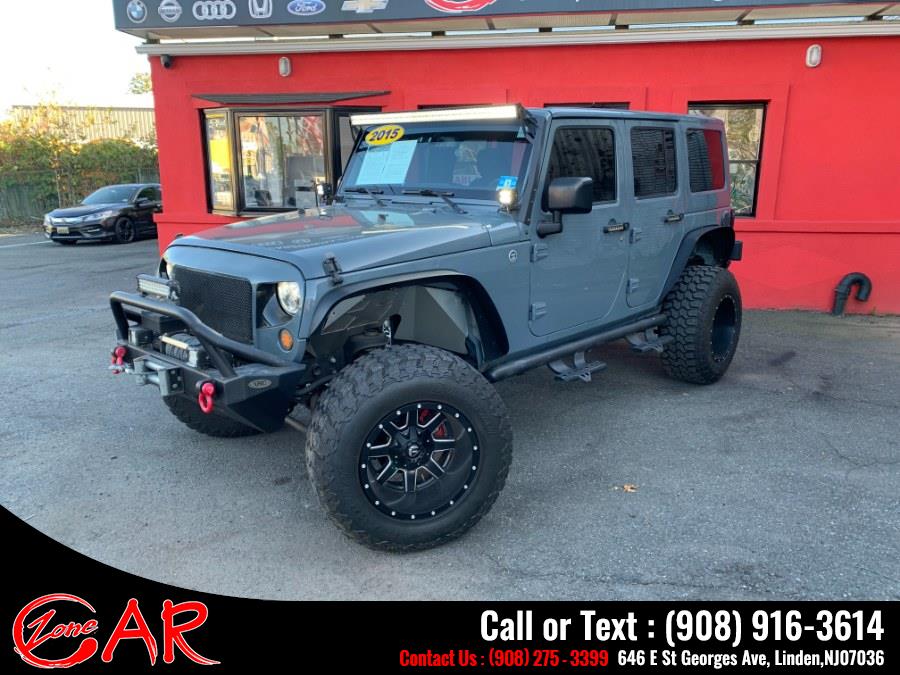 2015 Jeep Wrangler Unlimited 4WD 4dr Sahara, available for sale in Linden, New Jersey | Car Zone. Linden, New Jersey 2015 Jeep Wrangler Unlimited 4WD 4dr Sahara, available for sale in Linden, New Jersey | Car Zone. Linden, New Jersey