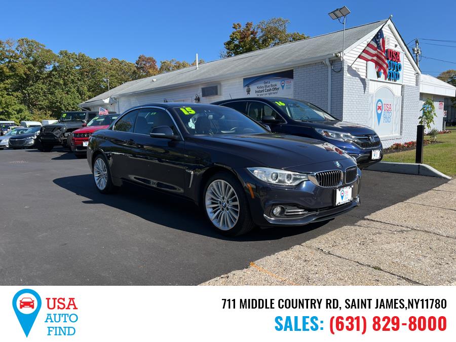2015 BMW 4 Series 2dr Conv 428i xDrive AWD, available for sale in Saint James, New York | USA Auto Find. Saint James, New York